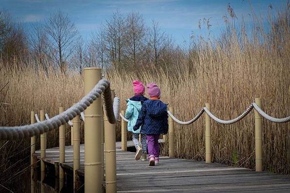 Über Krefeld für Kinder